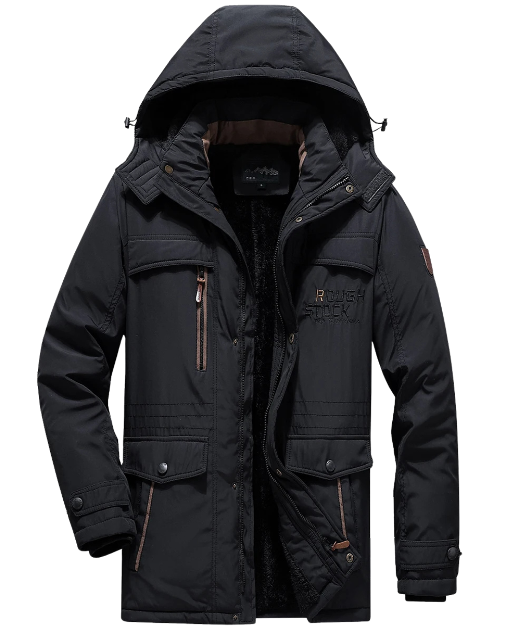 Exklusive isolierte Winterjacke