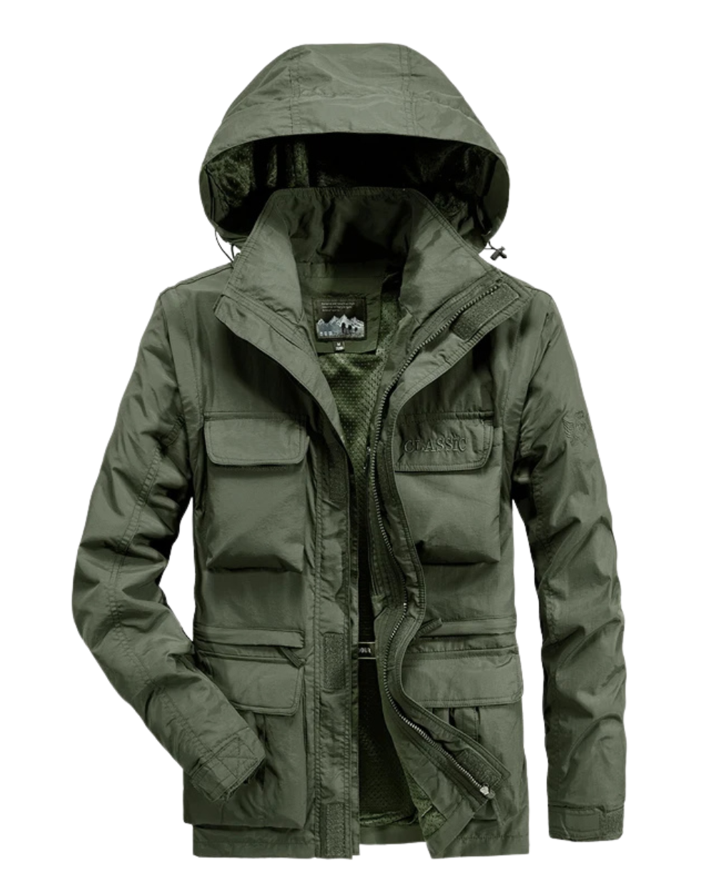 Stilvolle Outdoor-Jacke