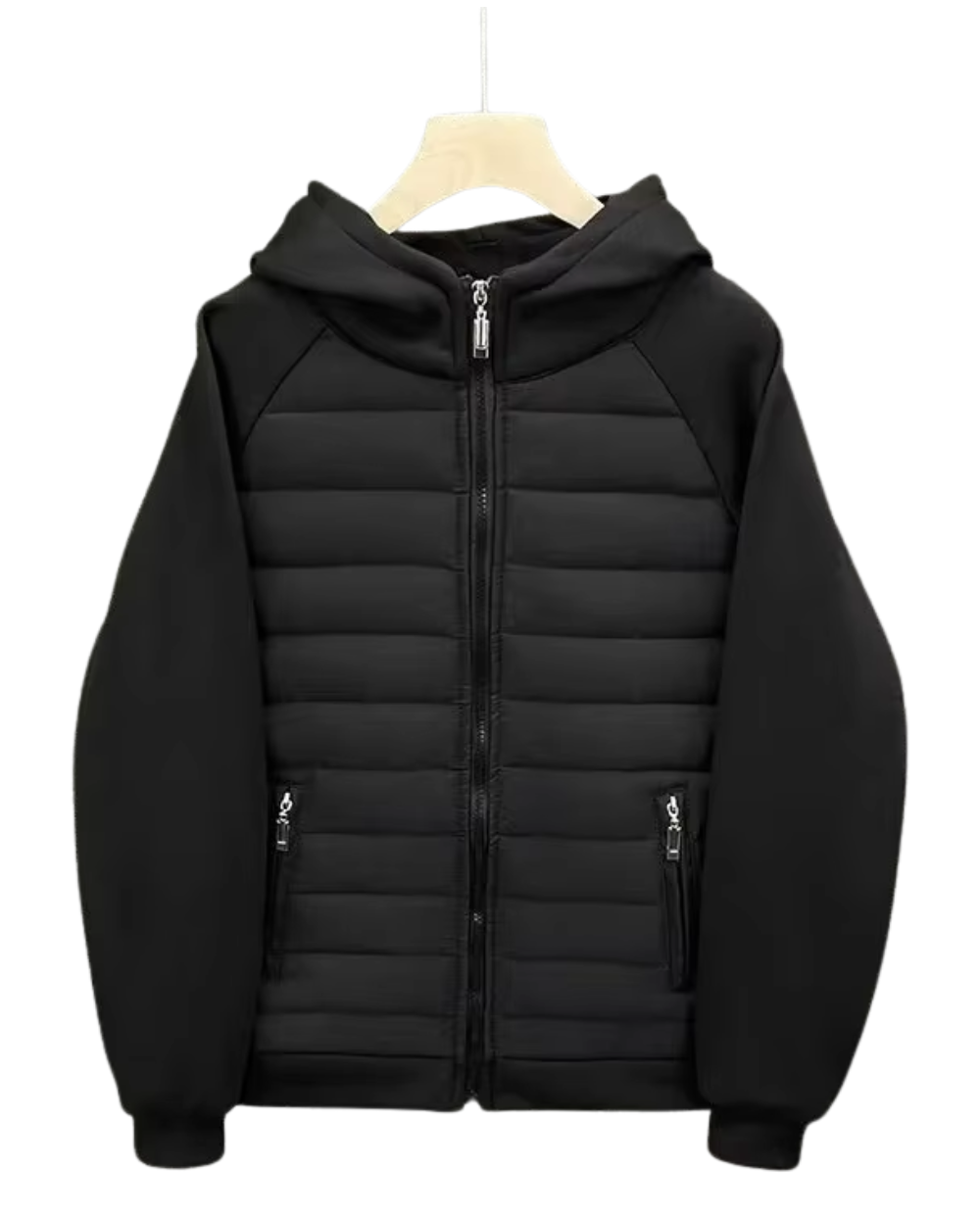 Stilvolle Baumwoll-Steppjacke