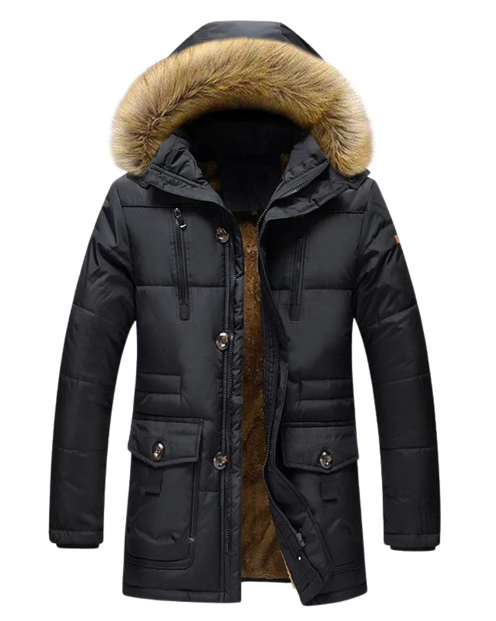 Stilvolle Parka-Jacke