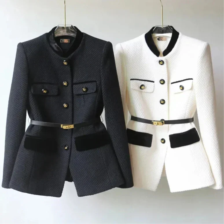 Fulvia™ | ELEGANTES JACKET MIT WICKELSCHNITT
