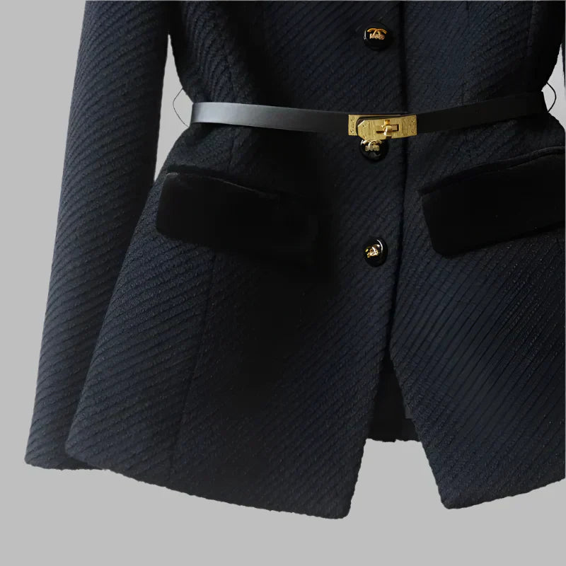 Fulvia™ | ELEGANTES JACKET MIT WICKELSCHNITT
