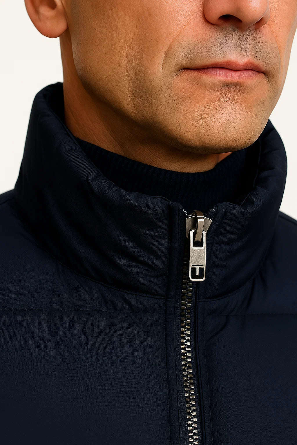 Herren Pufferweste Leicht Slim Fit Ärmellose Daunenjacke