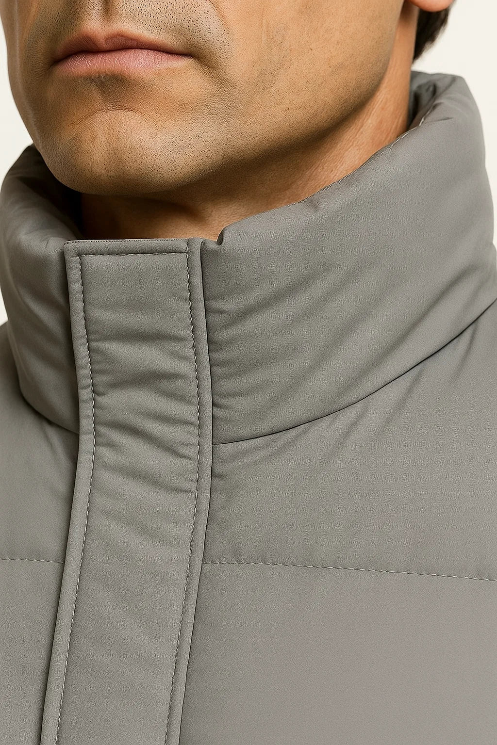 Herren Wasserdichte Parka-Jacke Baumwolle Übergrößen Winter