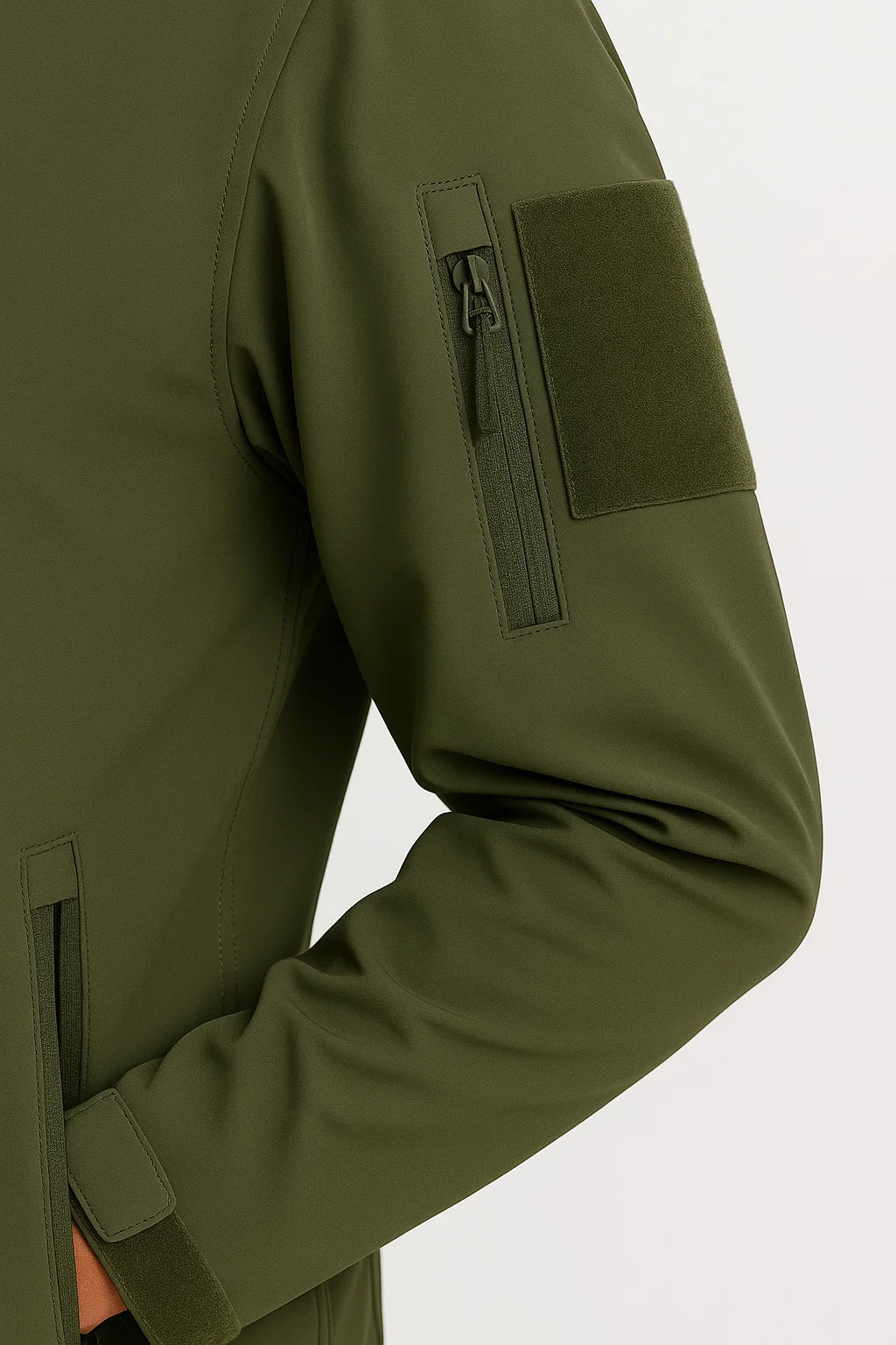 Herren wasserdichte taktische Jacke Softshell mit Kapuze winddicht