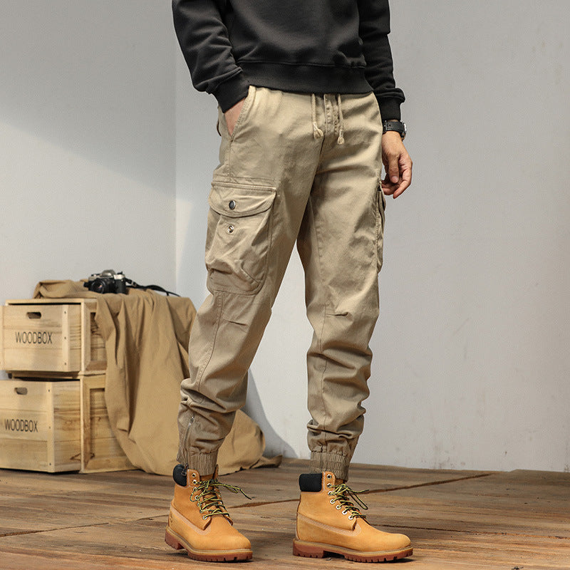 Herren Freizeithose – Knöchellang & Schmal geschnitten