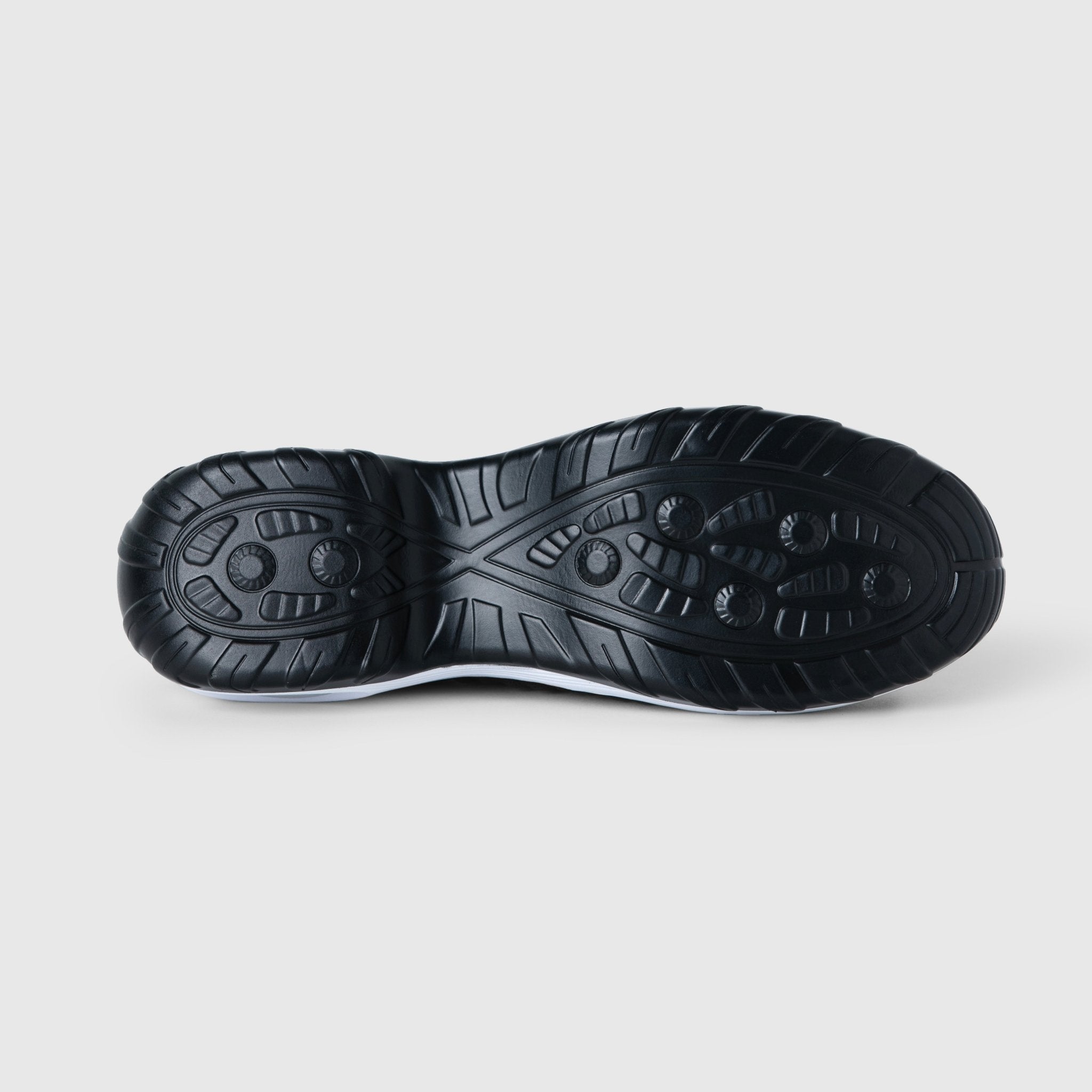 Atmungsaktive Slip-On Stretch Schuhe - Schwarz Weiß