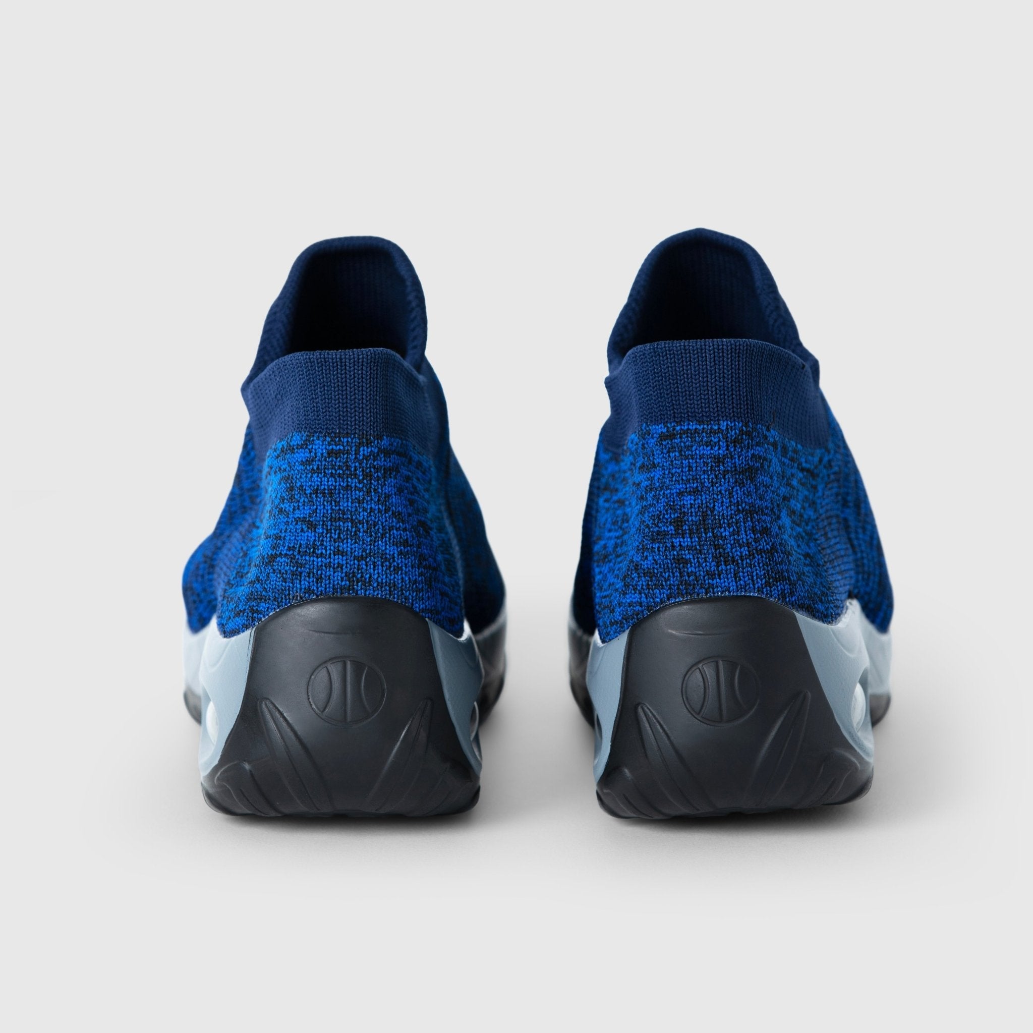 Atmungsaktive Slip-On Stretch Schuhe - Blau