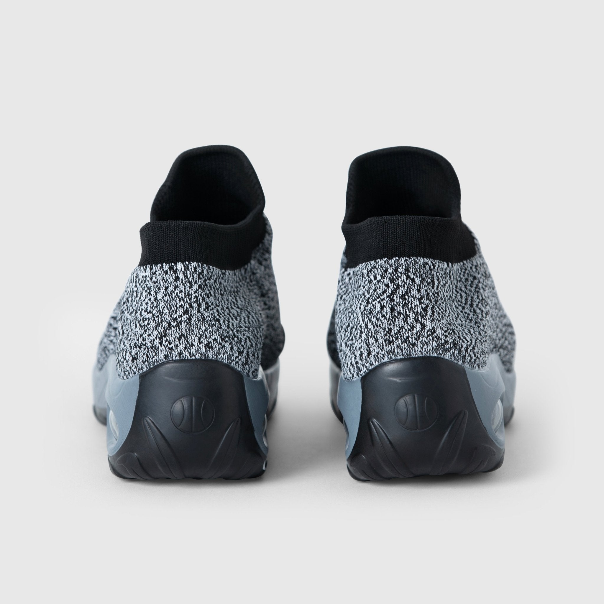 Atmungsaktive Slip-On Stretch Schuhe - Grau