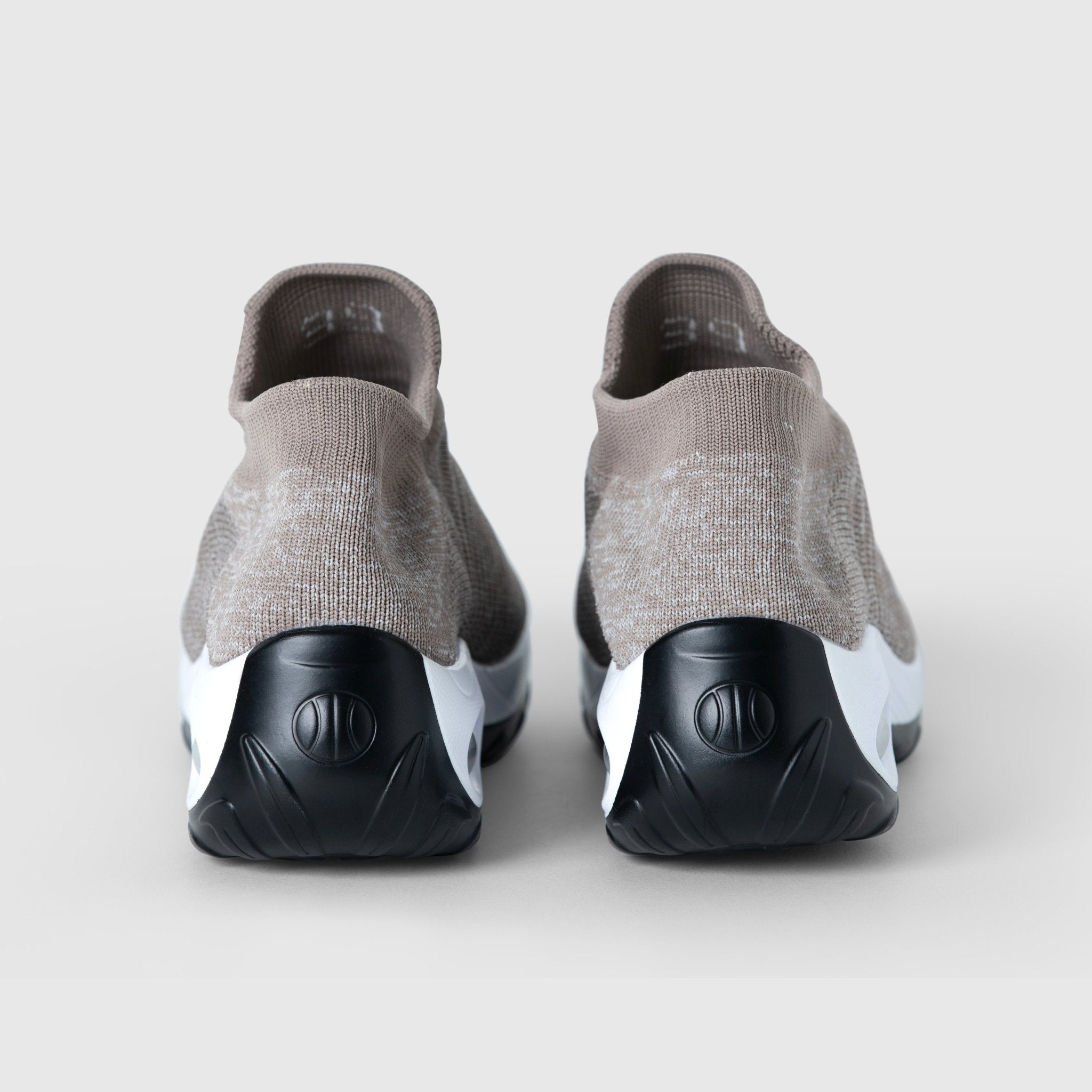 Atmungsaktive Slip-On Stretch Schuhe - Khaki
