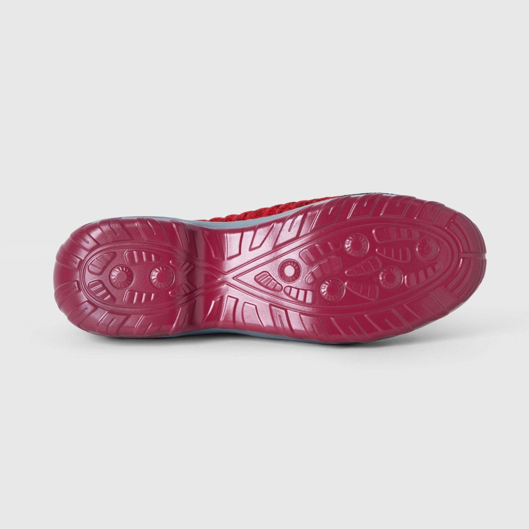 Atmungsaktive Slip-On Stretch Schuhe - Rot