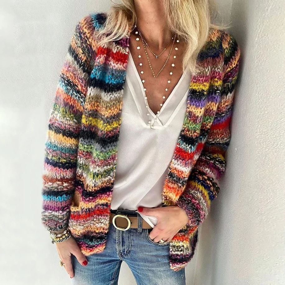 Niamh | Farbenfroher und bequemer Cardigan