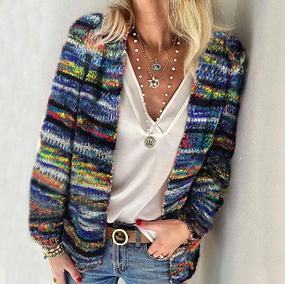 Niamh | Farbenfroher und bequemer Cardigan