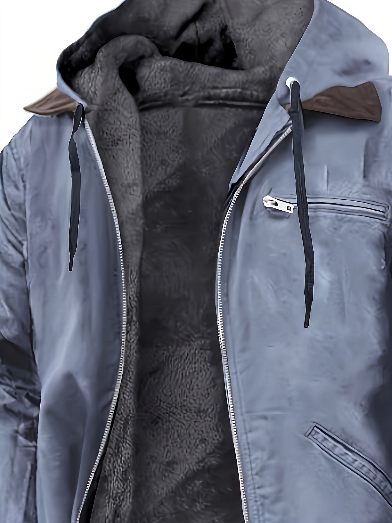 Eirik – Gefütterte Kapuzenjacke mit Reißverschluss