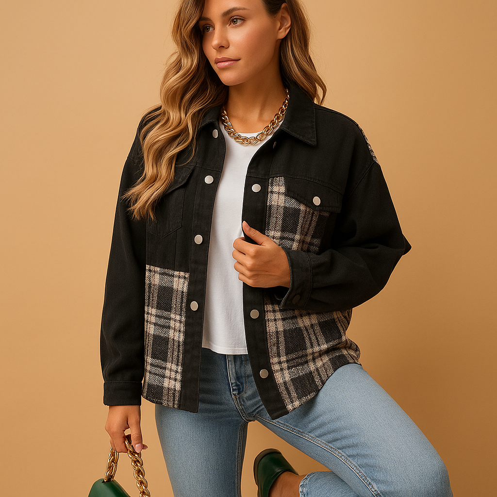 Bequeme Damenjacke aus atmungsaktivem Material | Femke