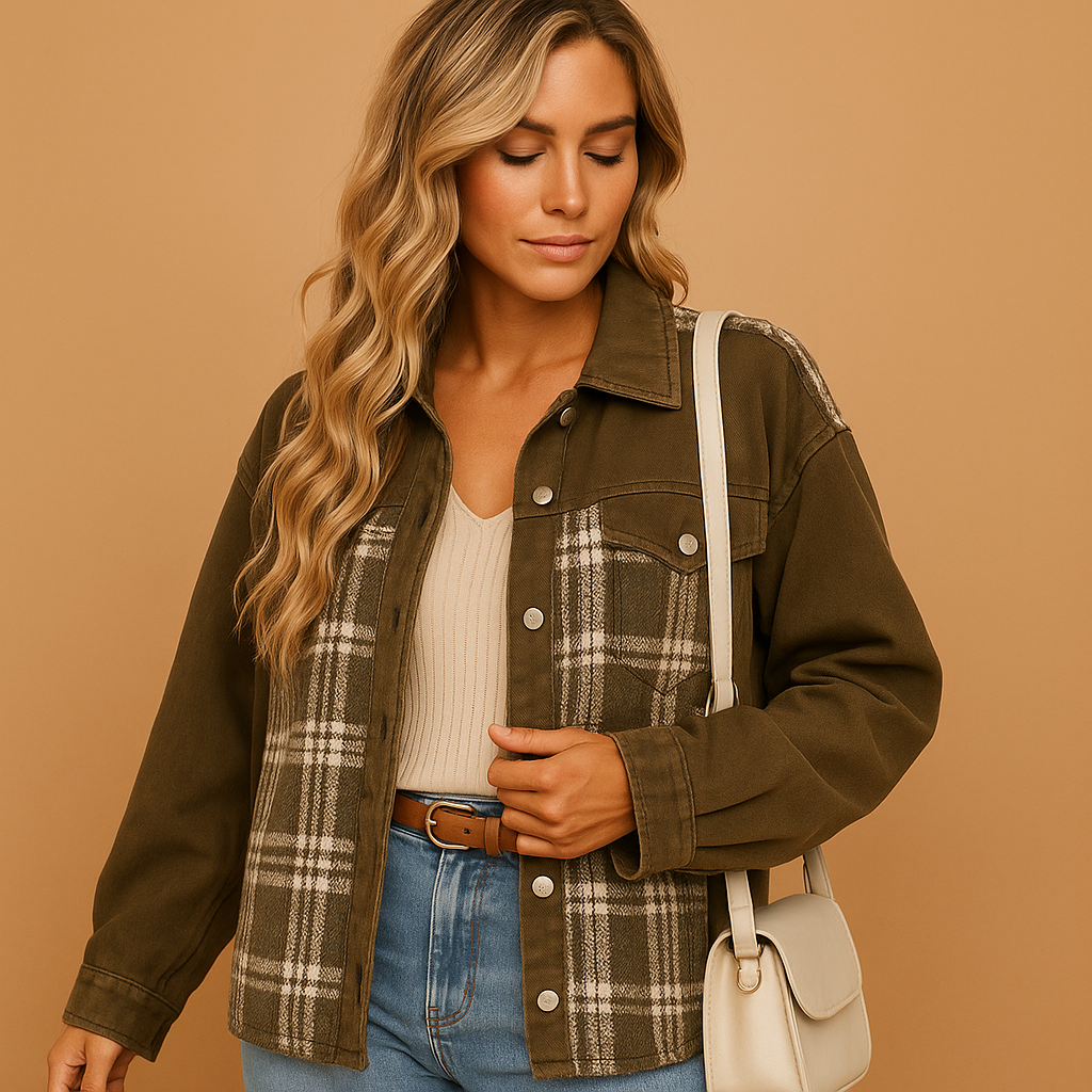Bequeme Damenjacke aus atmungsaktivem Material | Femke