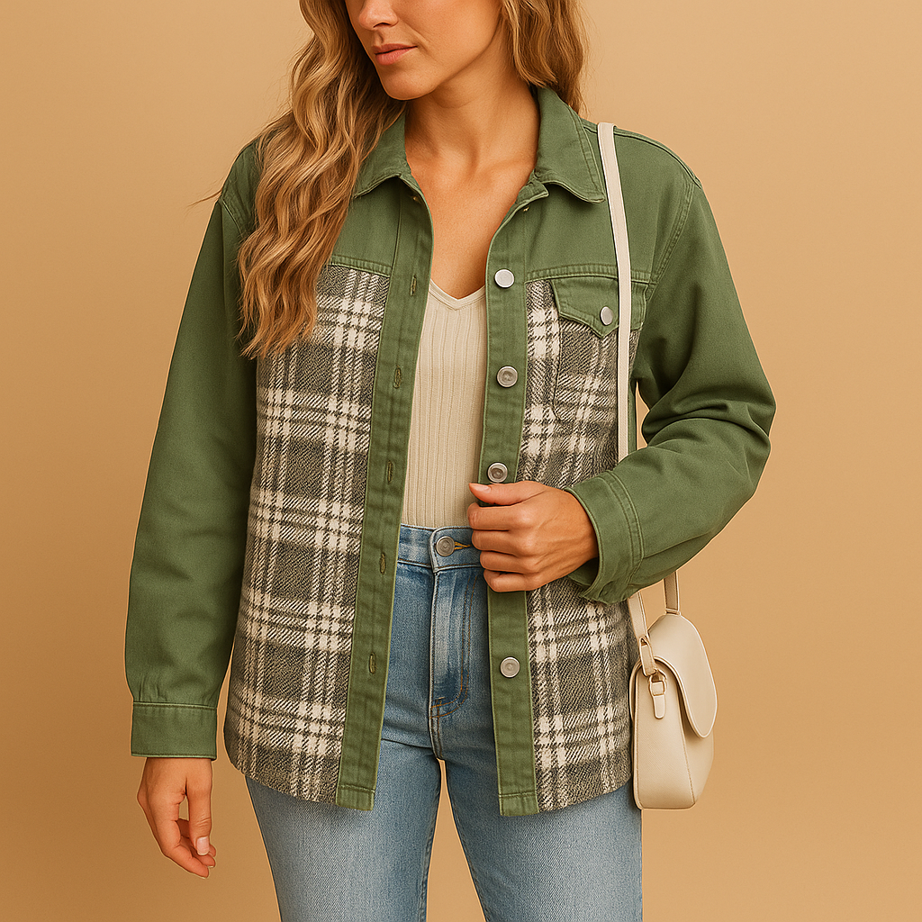 Bequeme Damenjacke aus atmungsaktivem Material | Femke