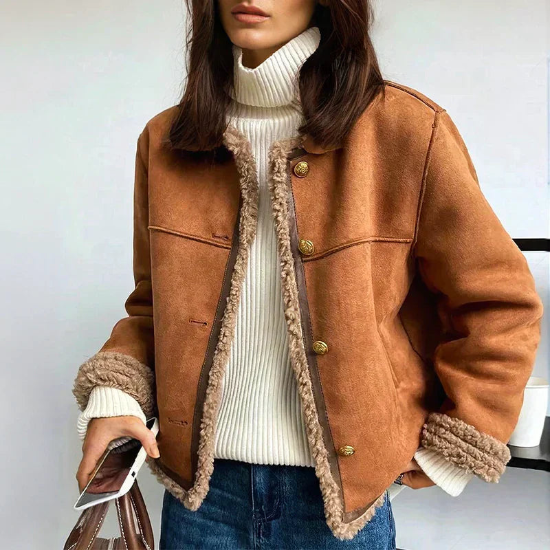 CHARLIE™ | WARME UND RAFFINIERTE LEDERJACKE