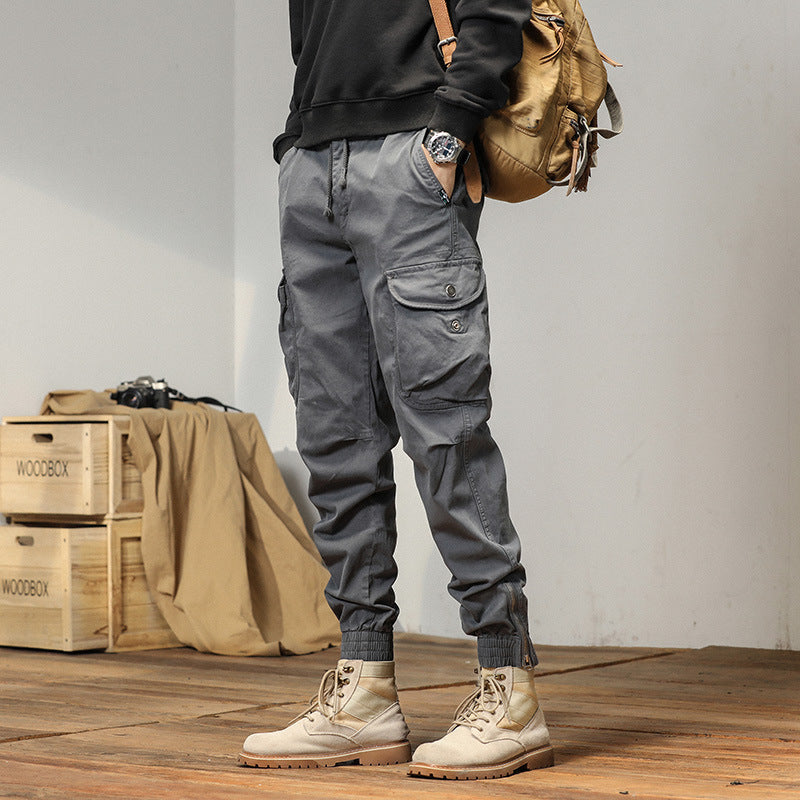 Herren Freizeithose – Knöchellang & Schmal geschnitten