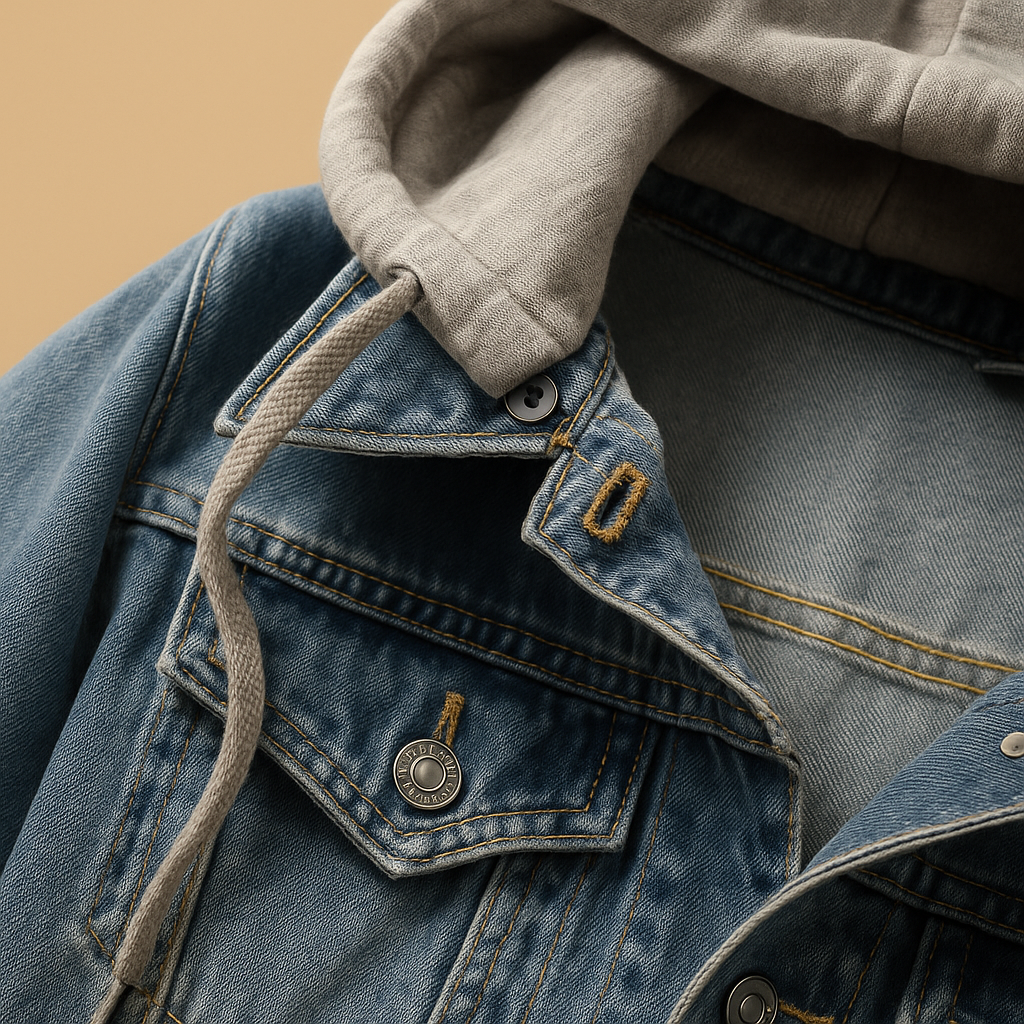 Damen-Denimjacke mit Kapuze | Yara