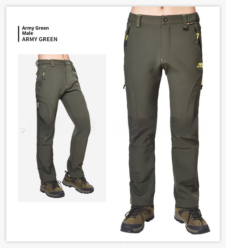 Unisex wasserdichte, warme und lockere Wanderhose