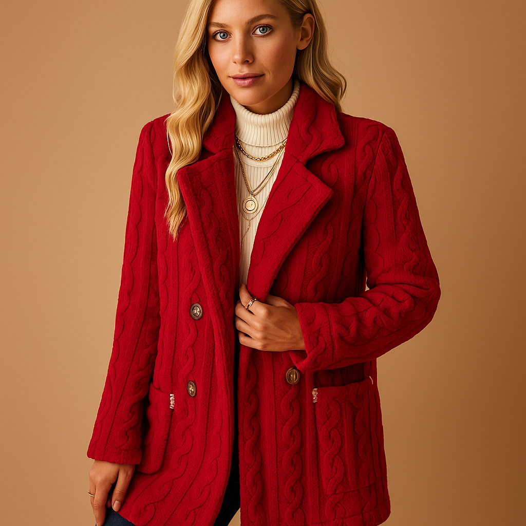 Eleganter taillierter Wintermantel für Damen | Yara