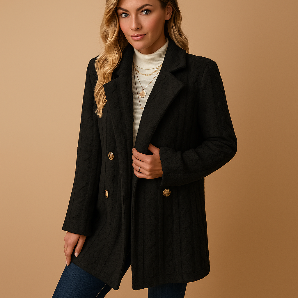 Eleganter taillierter Wintermantel für Damen | Yara