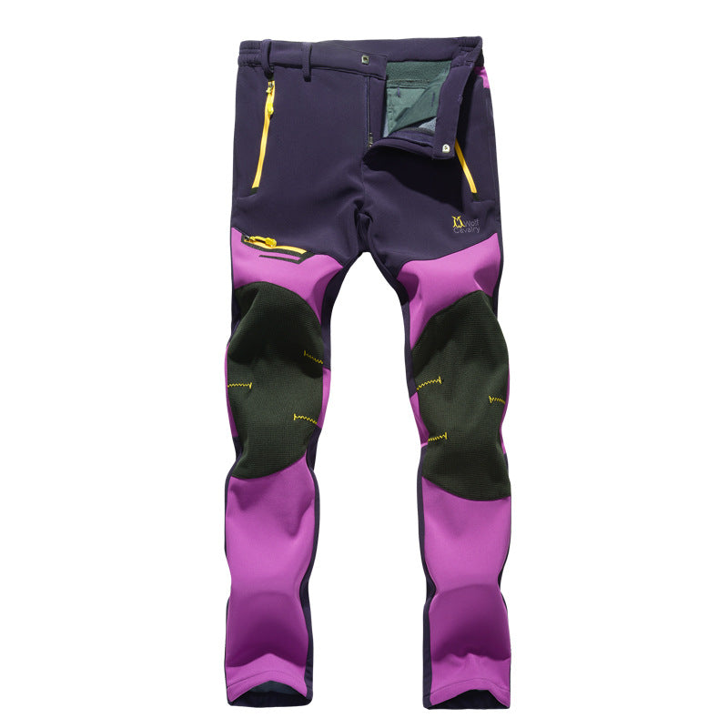 Outdoor-Hose mit Fleecefutter, warm, wasserdicht, winddicht und atmungsaktiv (Unisex)