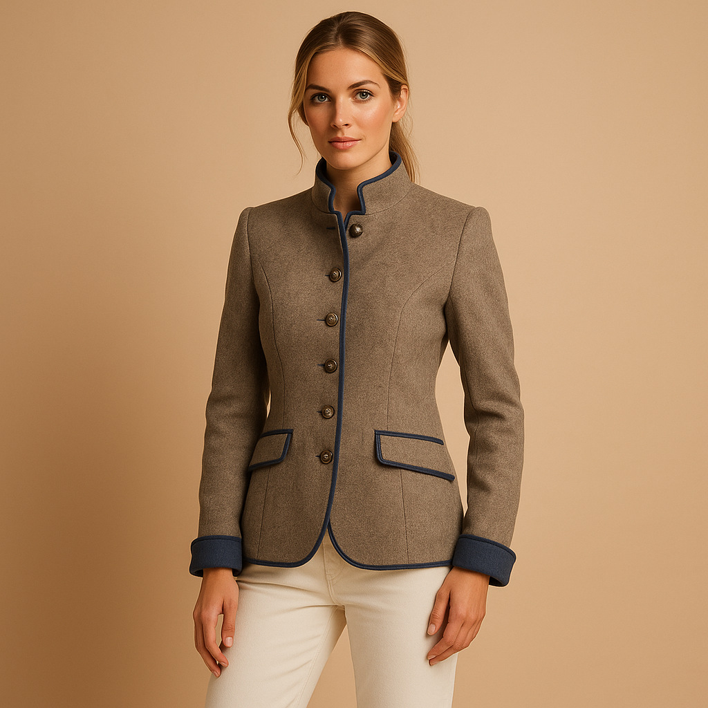 Taillierte Jacke mit Stretch für Damen | Isabelle