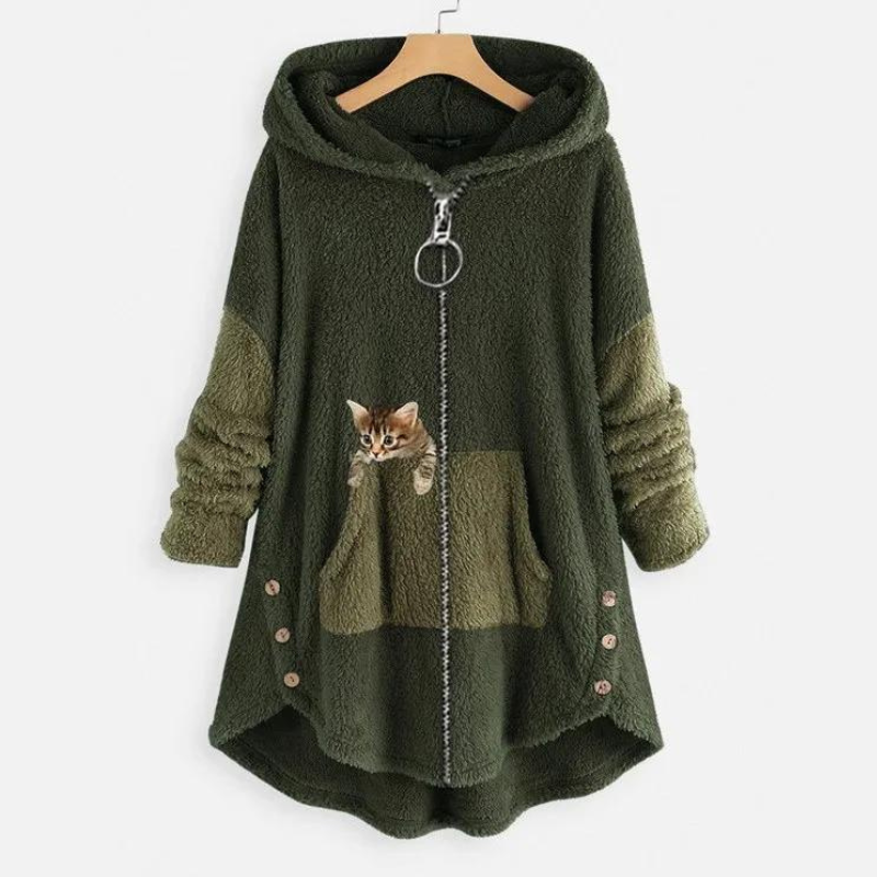 Vanda | Warme und weiche Jacke, so kuschelig wie ein Teddybär