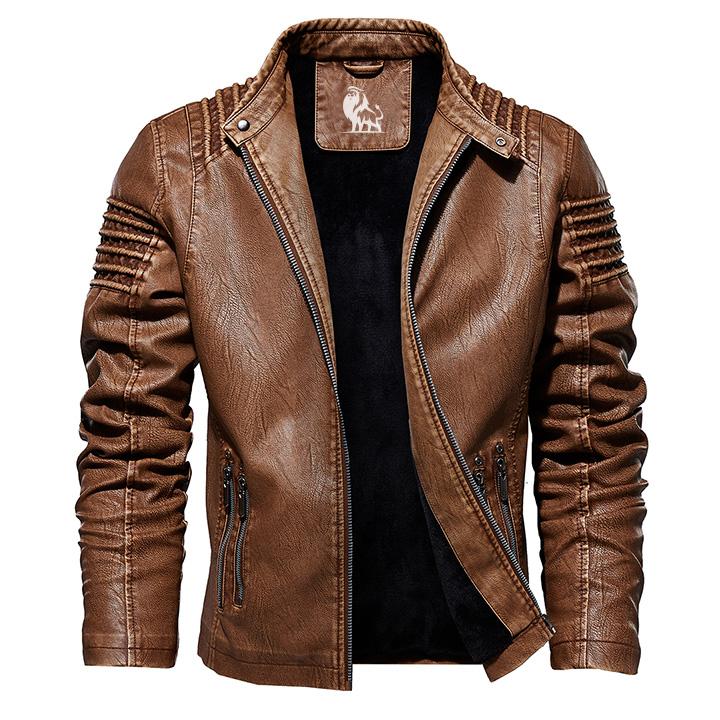 Königreich Lederjacke