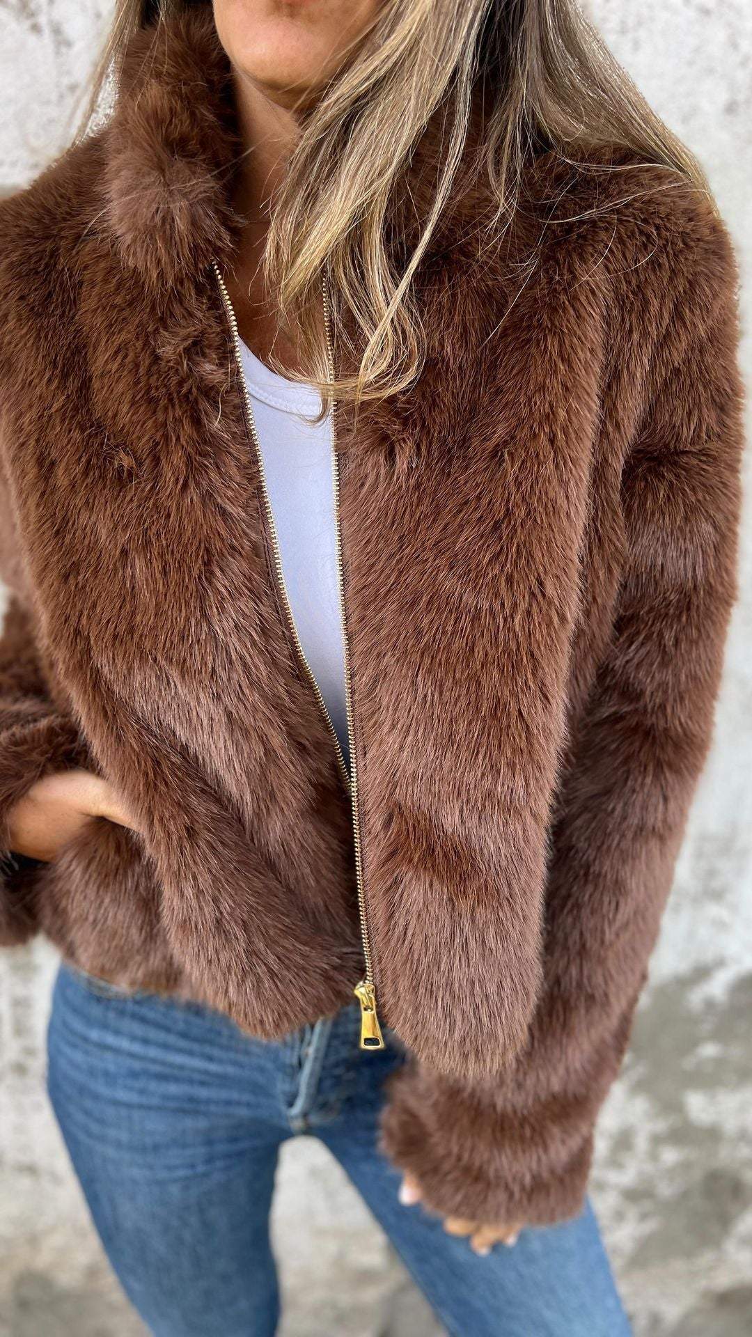 Sara™ | Luxuriöser Pelzmantel