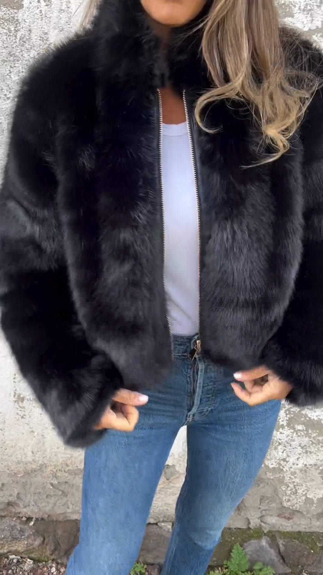Sara™ | Luxuriöser Pelzmantel