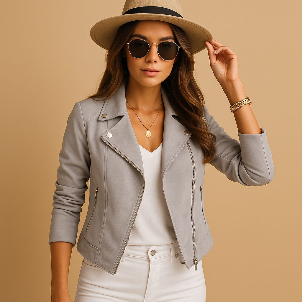 Kurze Sommerjacke für Damen | Lianne