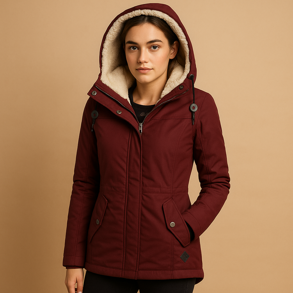 Lange elegante Winterjacke für Damen | Marise