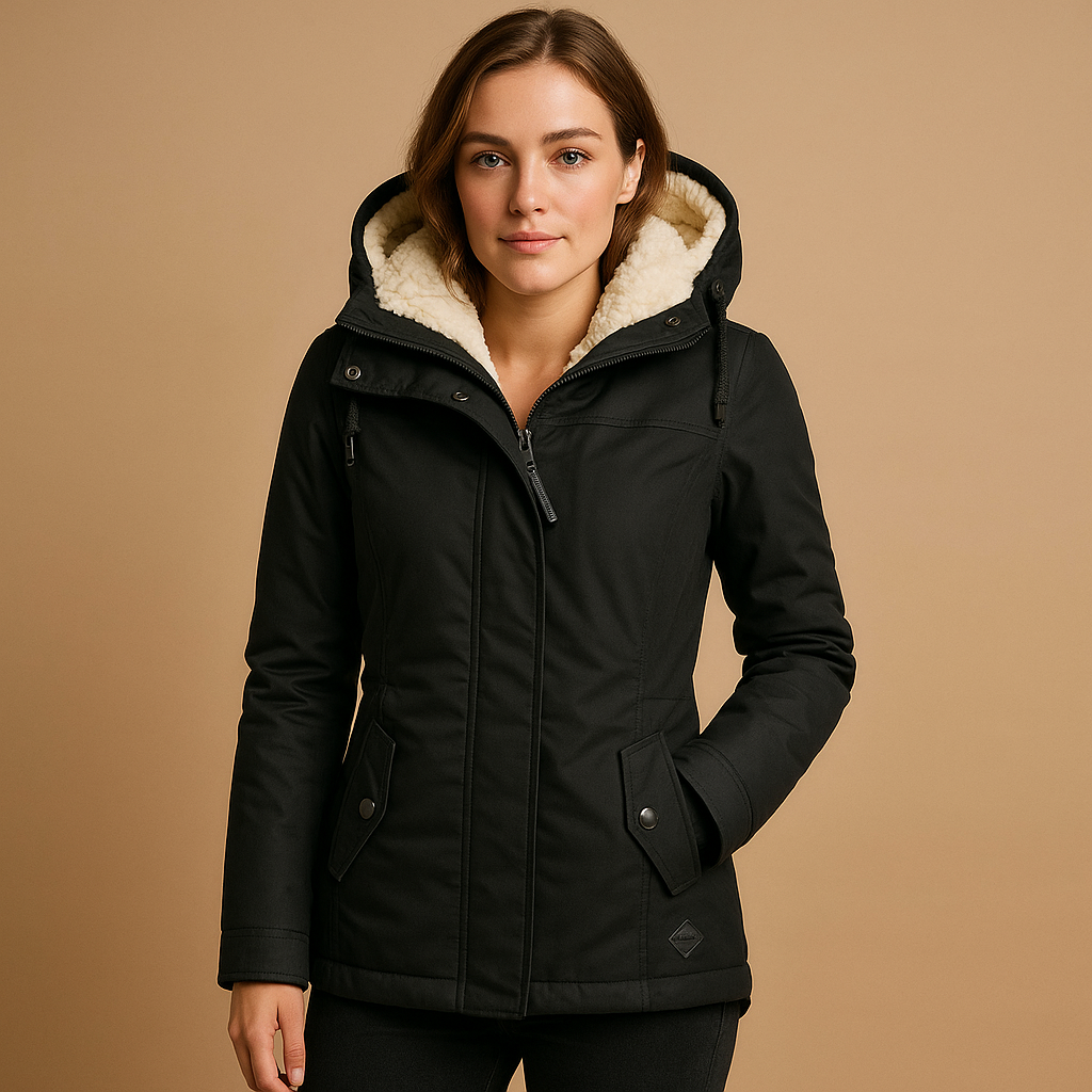 Lange elegante Winterjacke für Damen | Marise