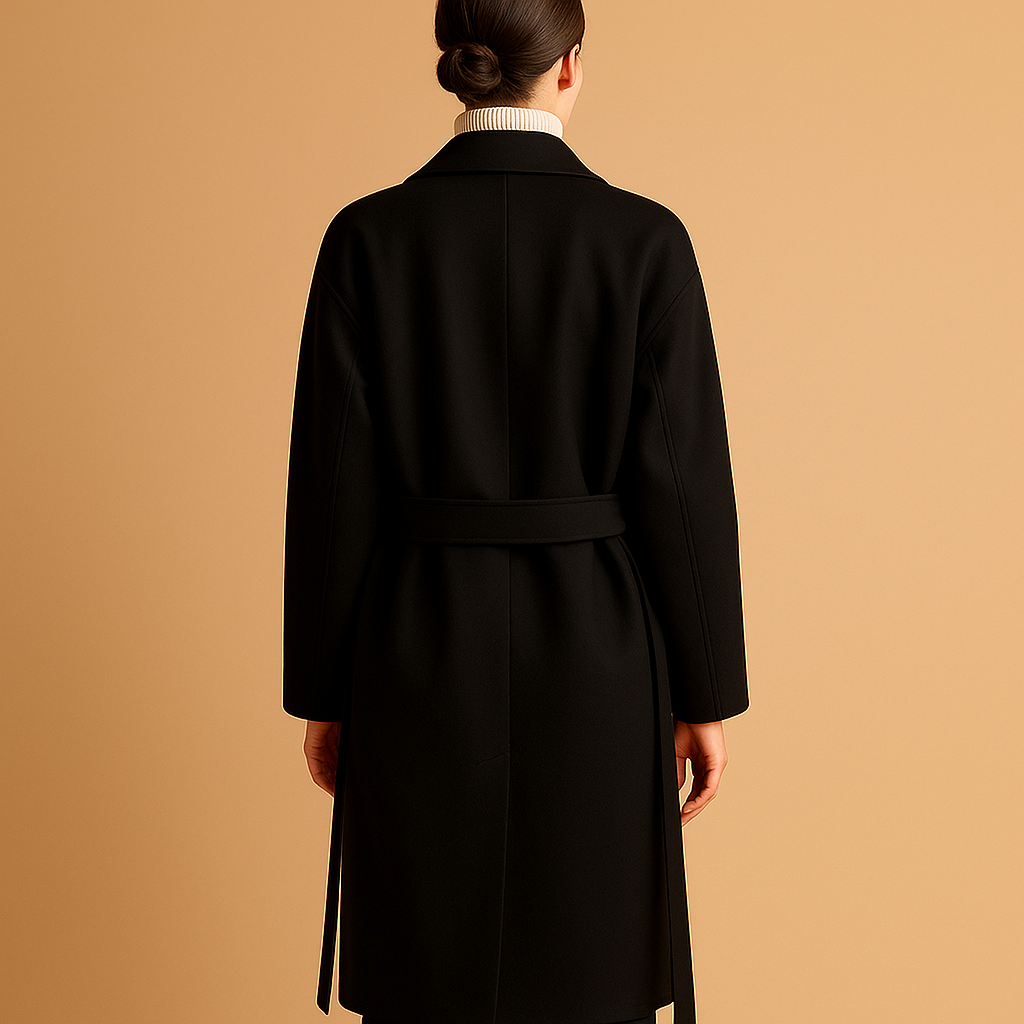 Langer eleganter Wintermantel für Damen | Veerle