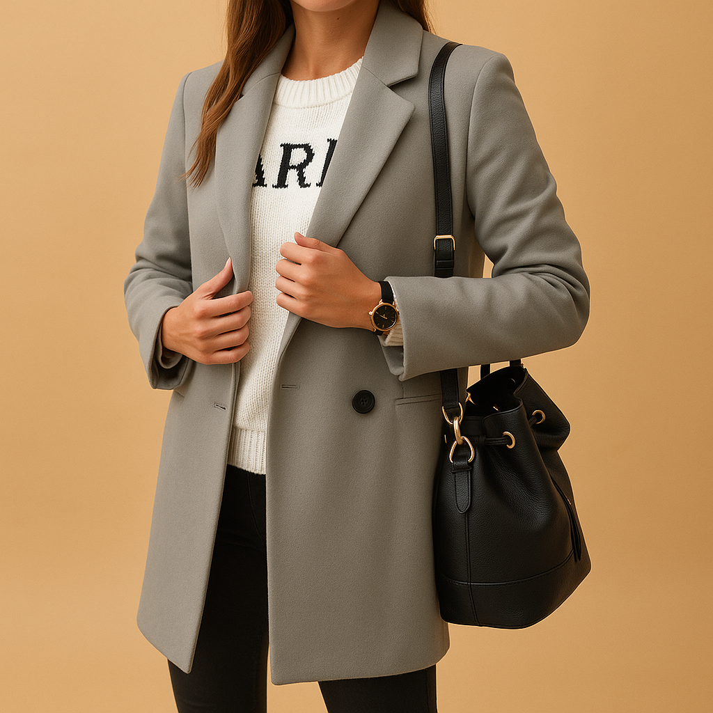 Lange Winterjacke für Damen | Marieke