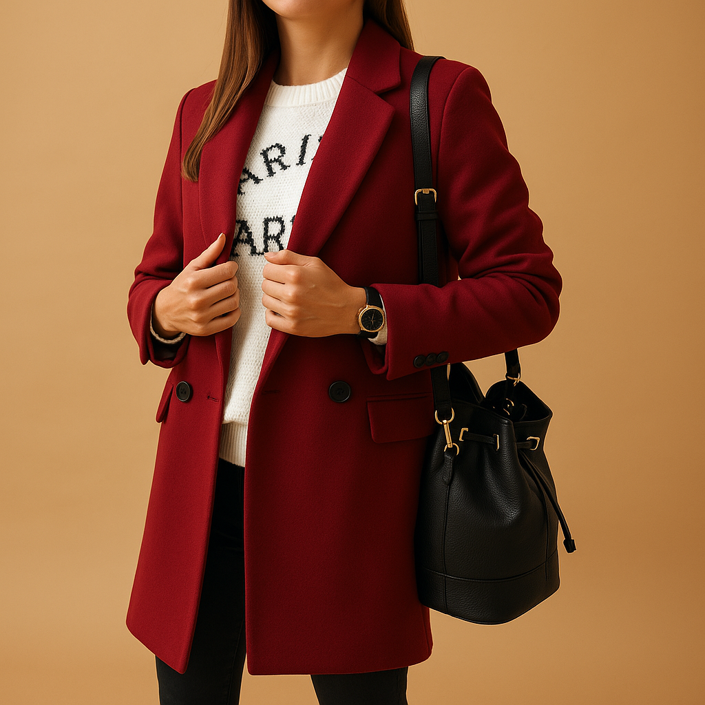 Lange Winterjacke für Damen | Marieke