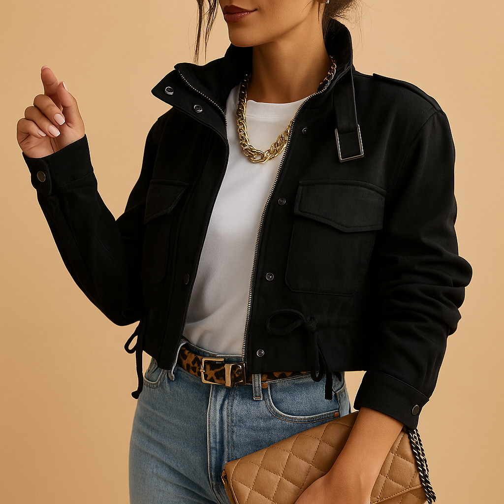 Leichte Sommerjacke mit taillierter Passform für Damen | Evelien