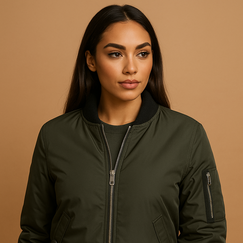 Leichtgewichtige Bomberjacke für Damen | Elin