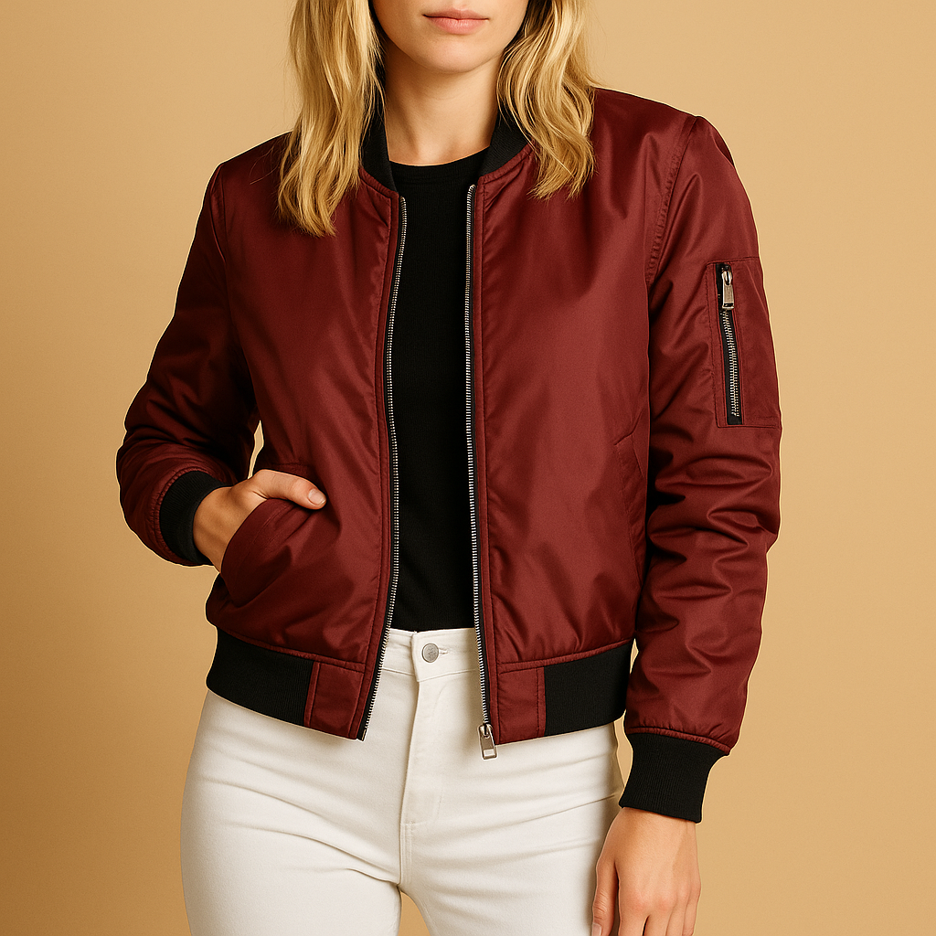 Leichtgewichtige Bomberjacke für Damen | Elin