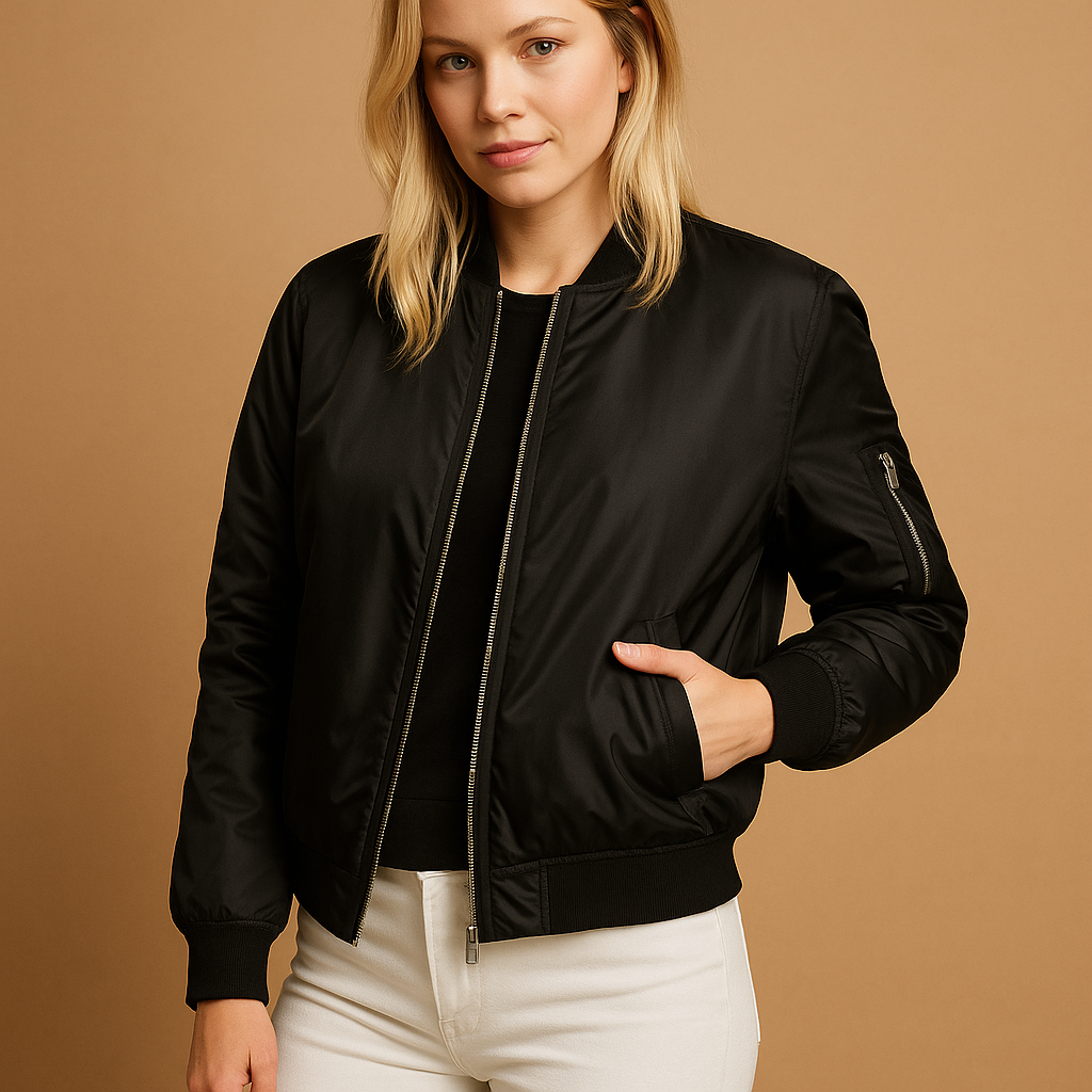 Leichtgewichtige Bomberjacke für Damen | Yara