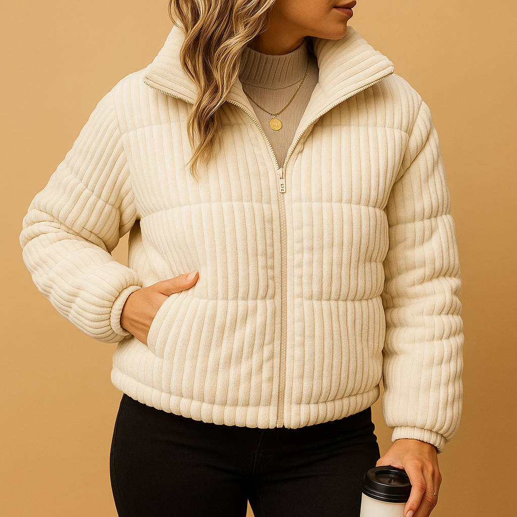 Leichte Pufferjacke mit taillierter Passform für Damen | Annelies