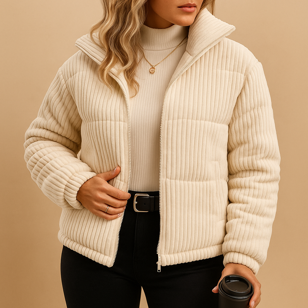 Leichte Pufferjacke mit taillierter Passform für Damen | Annelies