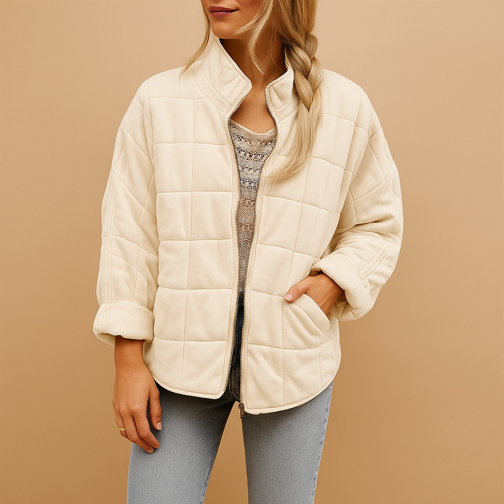 Leichte Sommerjacke mit Taschen für Damen | Fenne