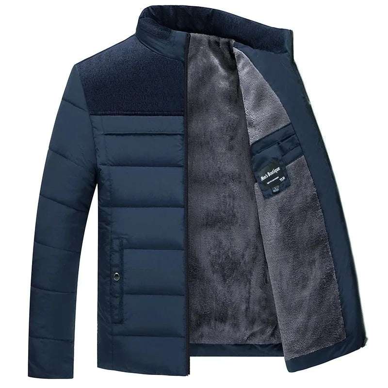 Stilvolle, gefütterte Daunenjacke
