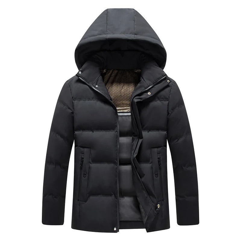 Stilvolle wasserdichte Winterjacke