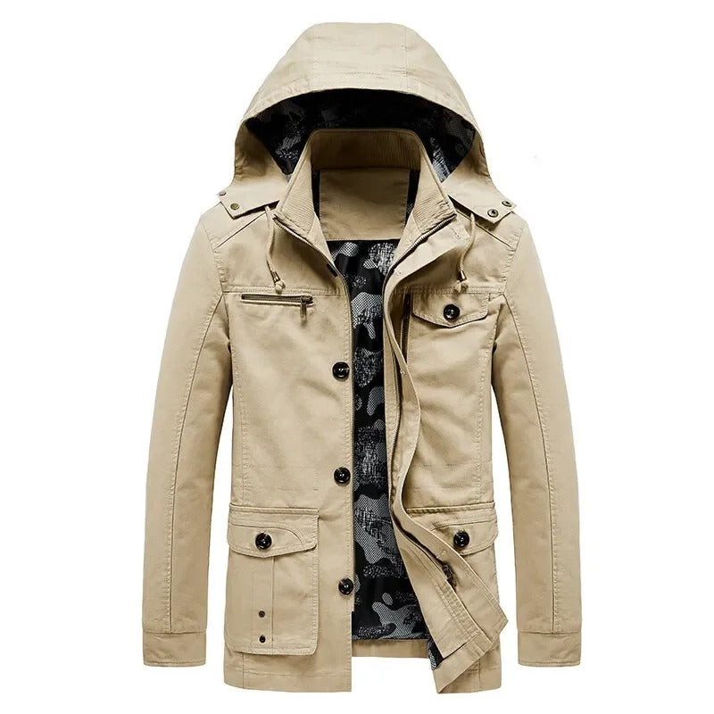 Stilvolle Jacke mit zahlreichen Taschen