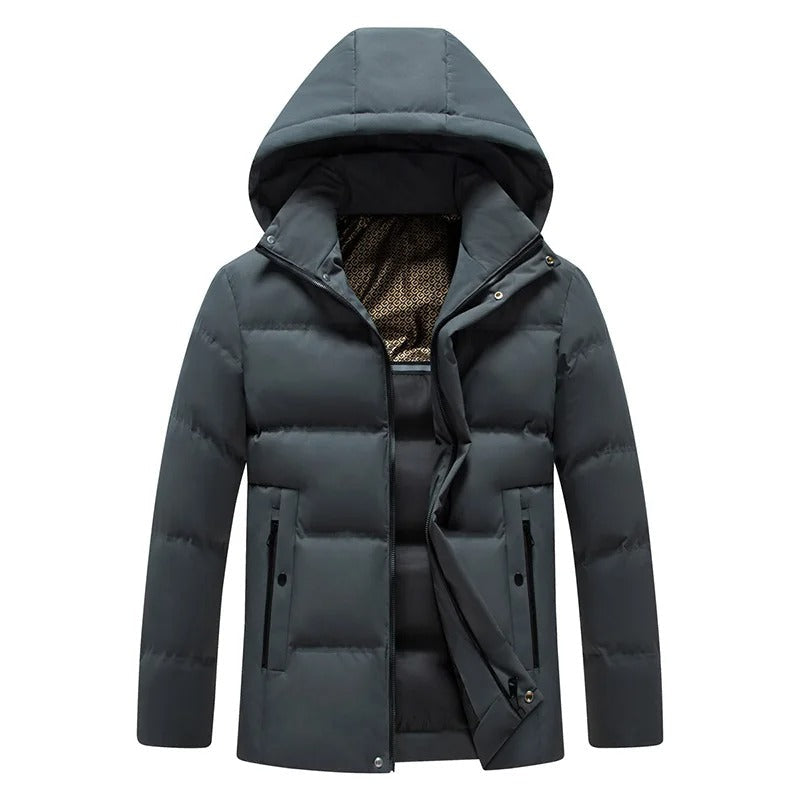 Stilvolle Fleecejacke mit Kapuze